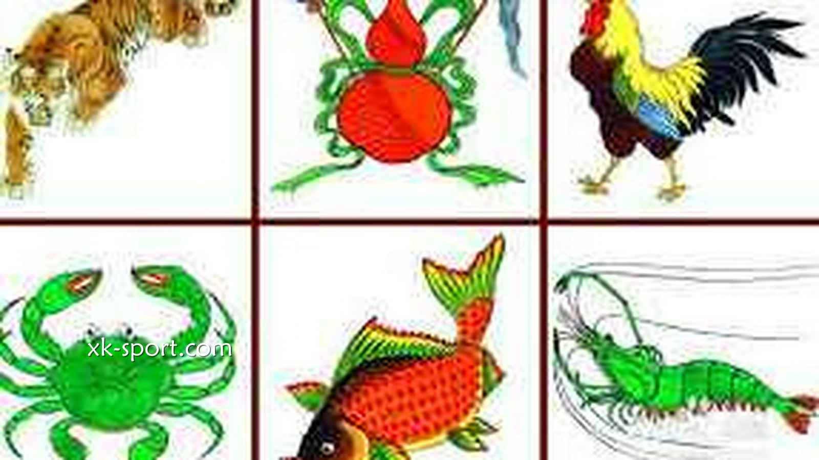 《鱼虾蟹》游戏图案｜开云体育