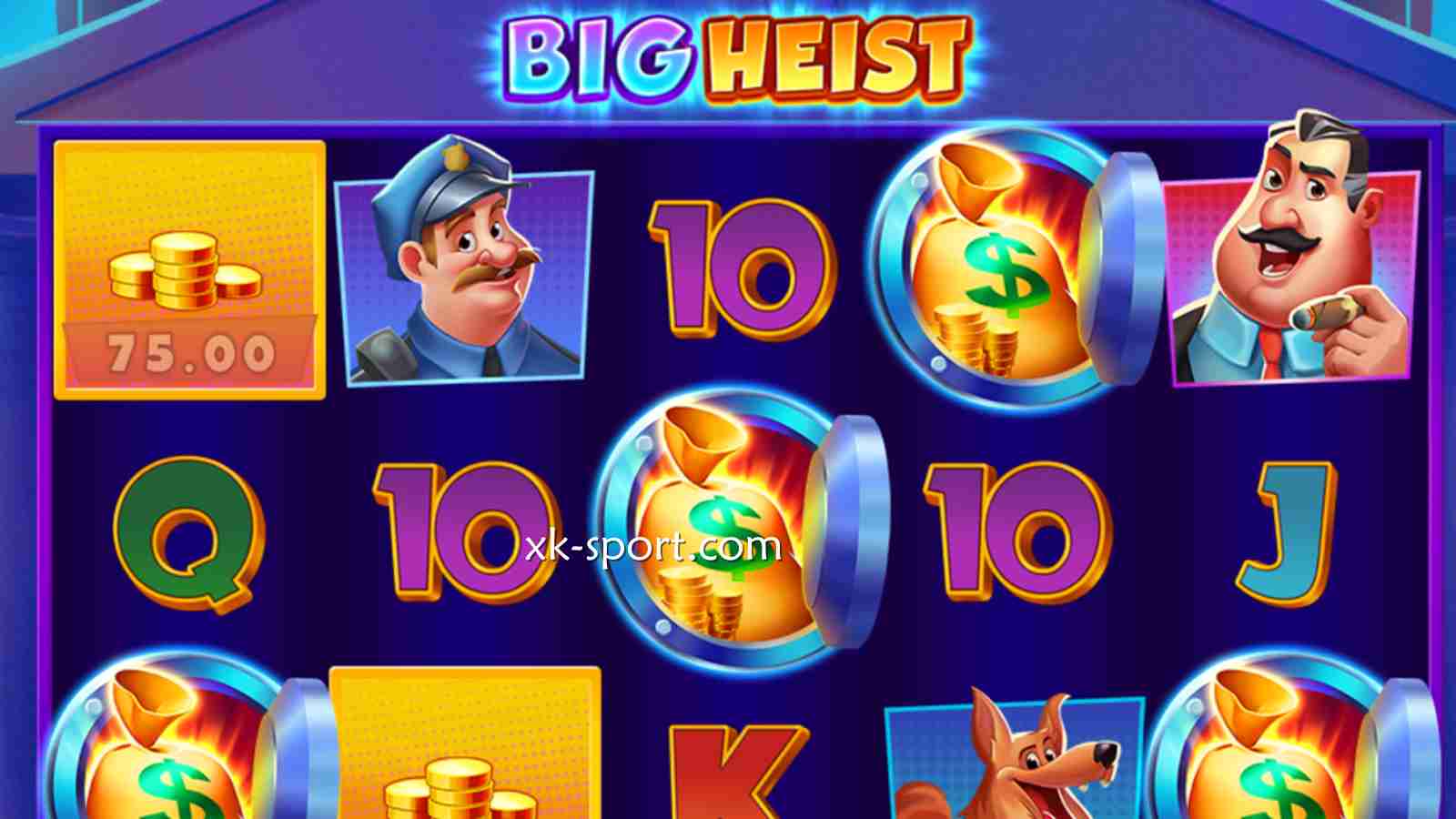 《惊天大盗》老虎机游戏投注界面｜开云体育